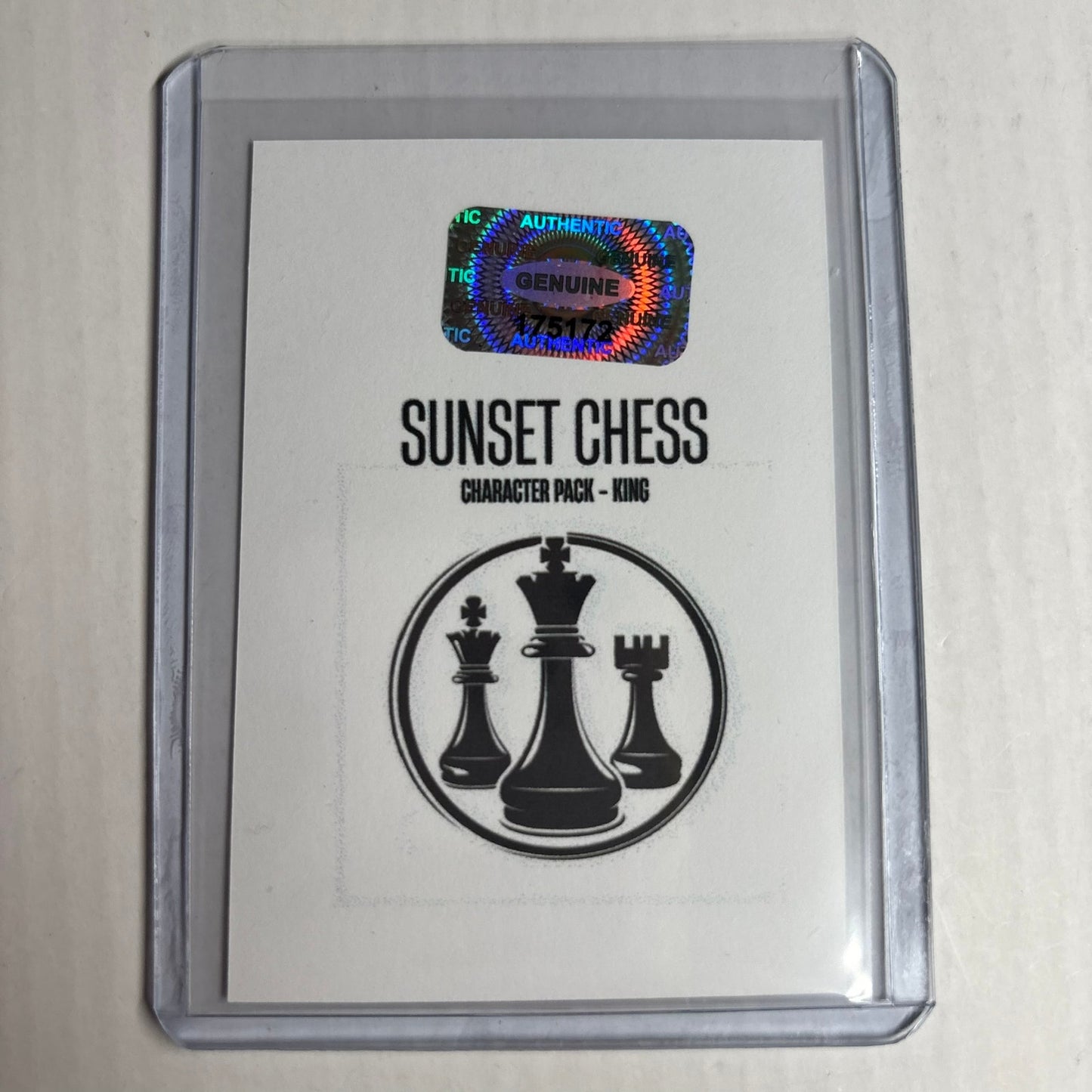 The King Collection Card