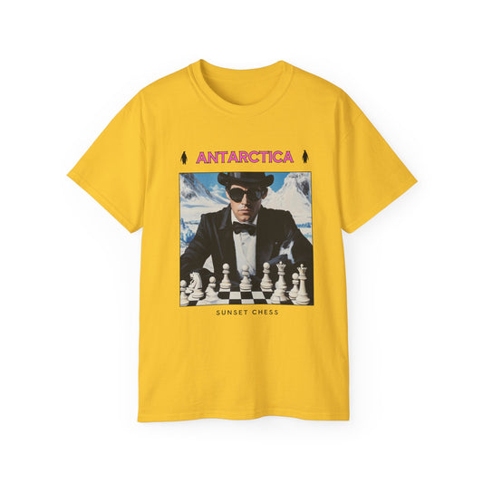 The Tuxedo Man - Yellow Chess T Shirt
