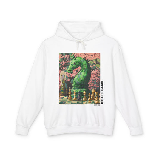 Sakura Knight Chess - White Hoodie