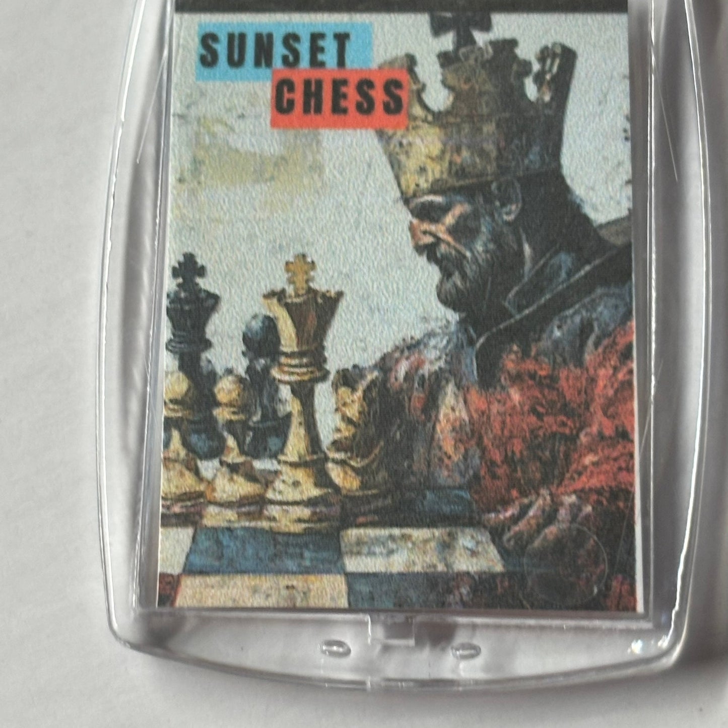 Kings Decision - Chess  Photo Keychain