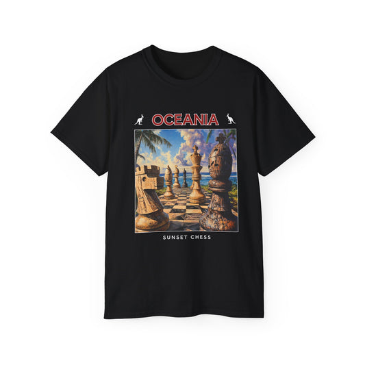 Giant Chess - Black Chess T Shirt
