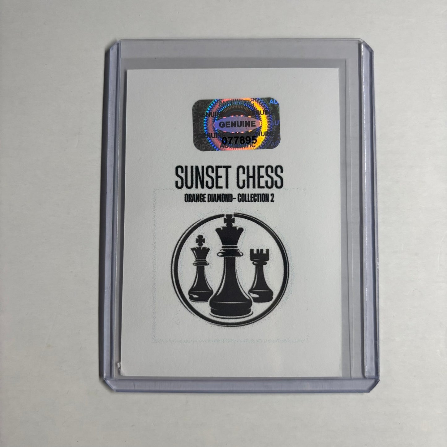 Orange Diamond Collection 2 - Trading Card