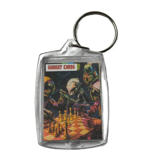 Space Agents - Chess  Photo Keychain
