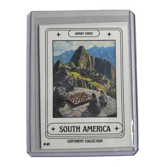 South America Collection - Trading Card