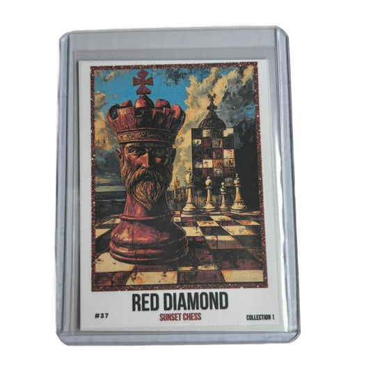 Red Diamond Collection 1 Card #37 - Scrapbook Trading Card