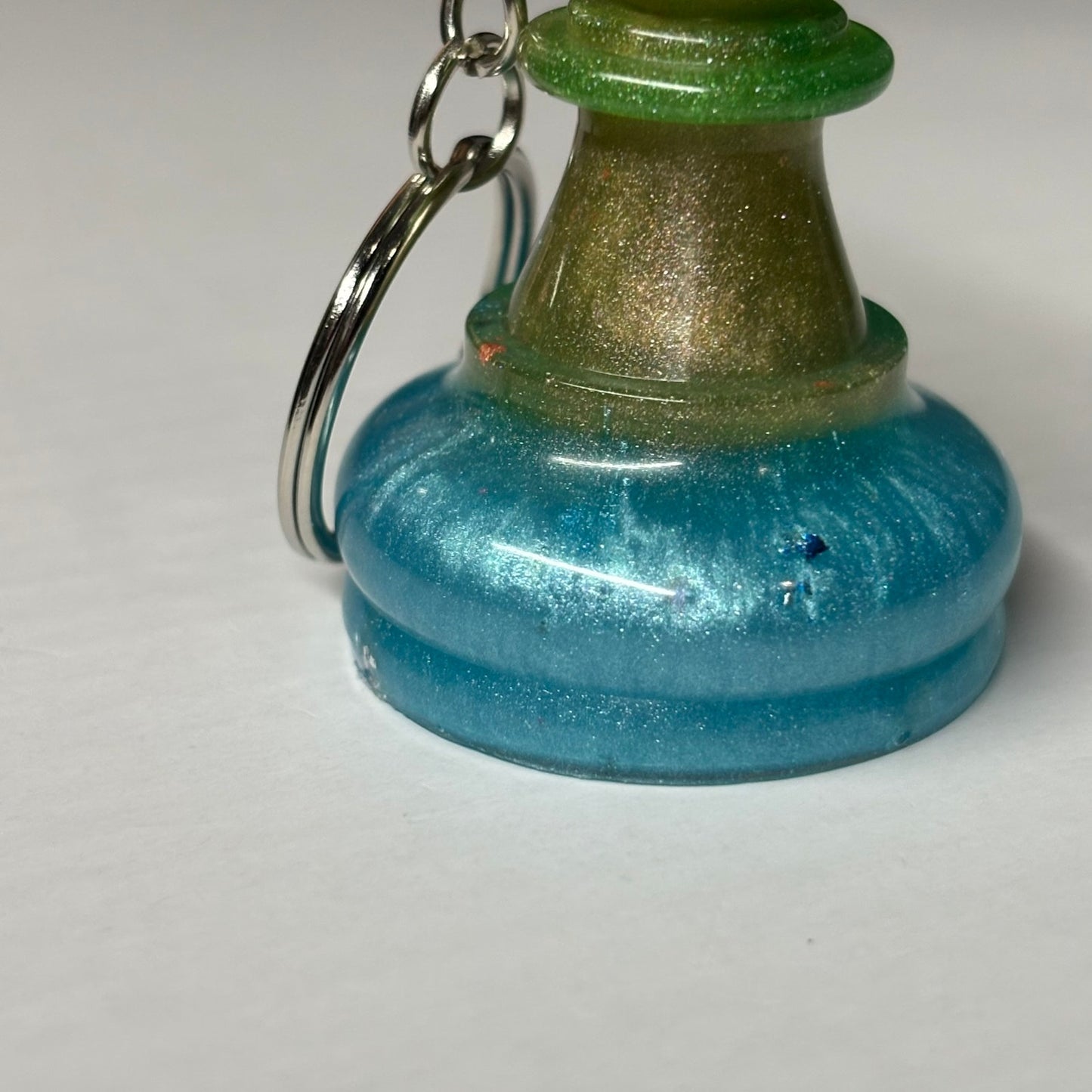Colorful Pawn - Handmade Resin Keychain - Large Edition