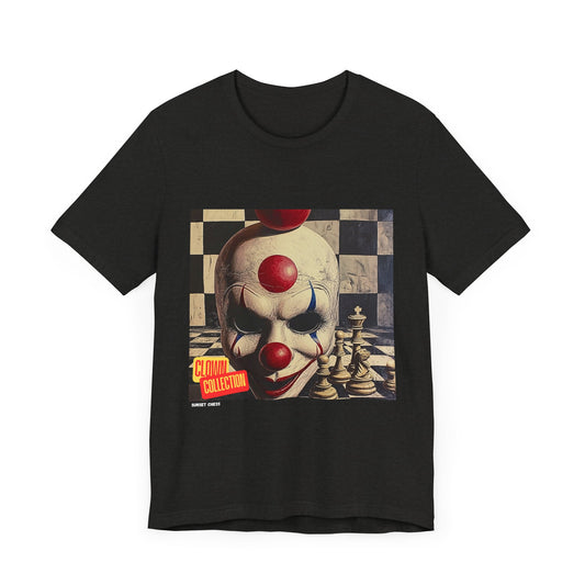 Clown Asylum - Black Chess T Shirt