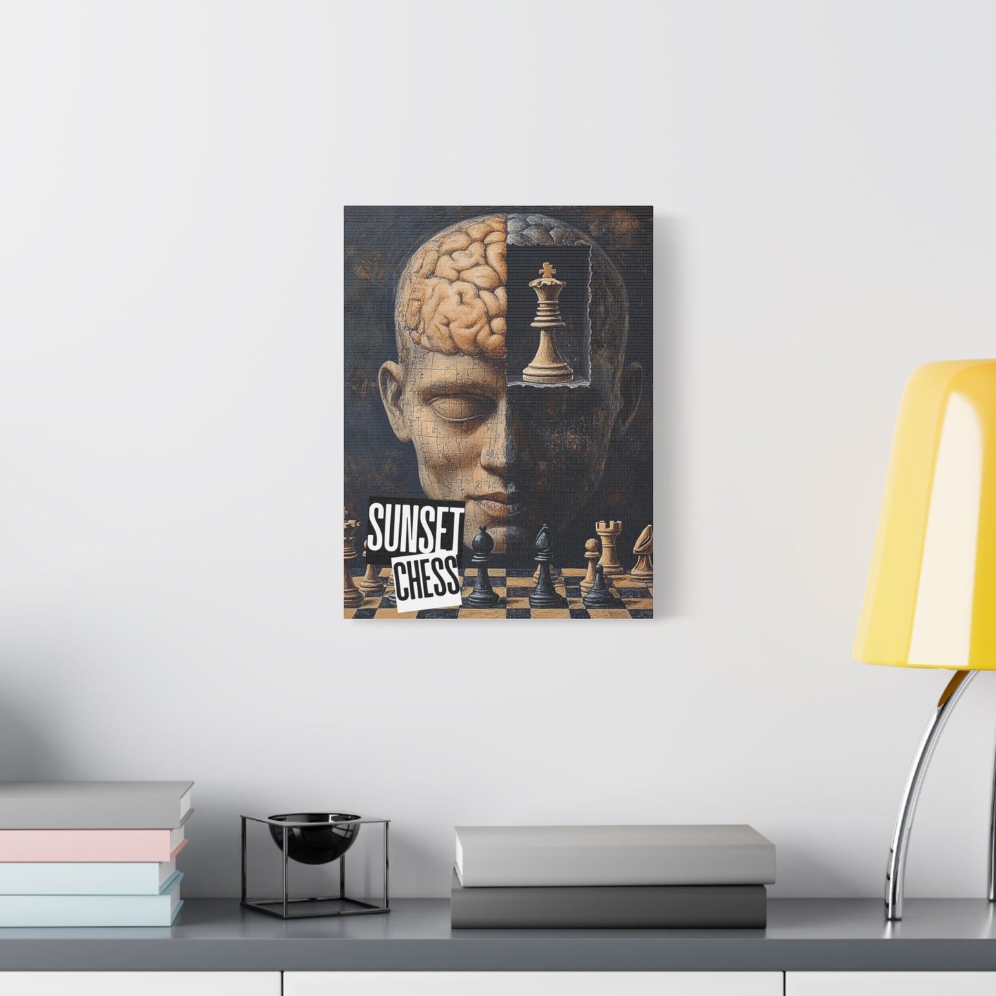 My Third Eye - Canvas Chess Print 12"x16"