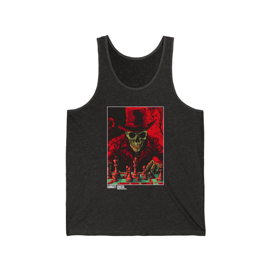 Cowboy Horror - Charcoal Black Tank Top