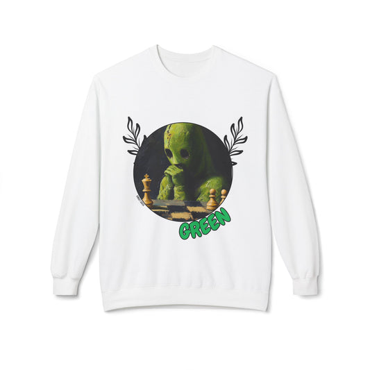 The Green Thinker - Pink Crewneck Sweater