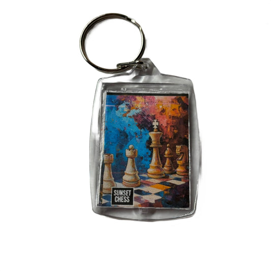 Powder Dust - Chess  Photo Keychain