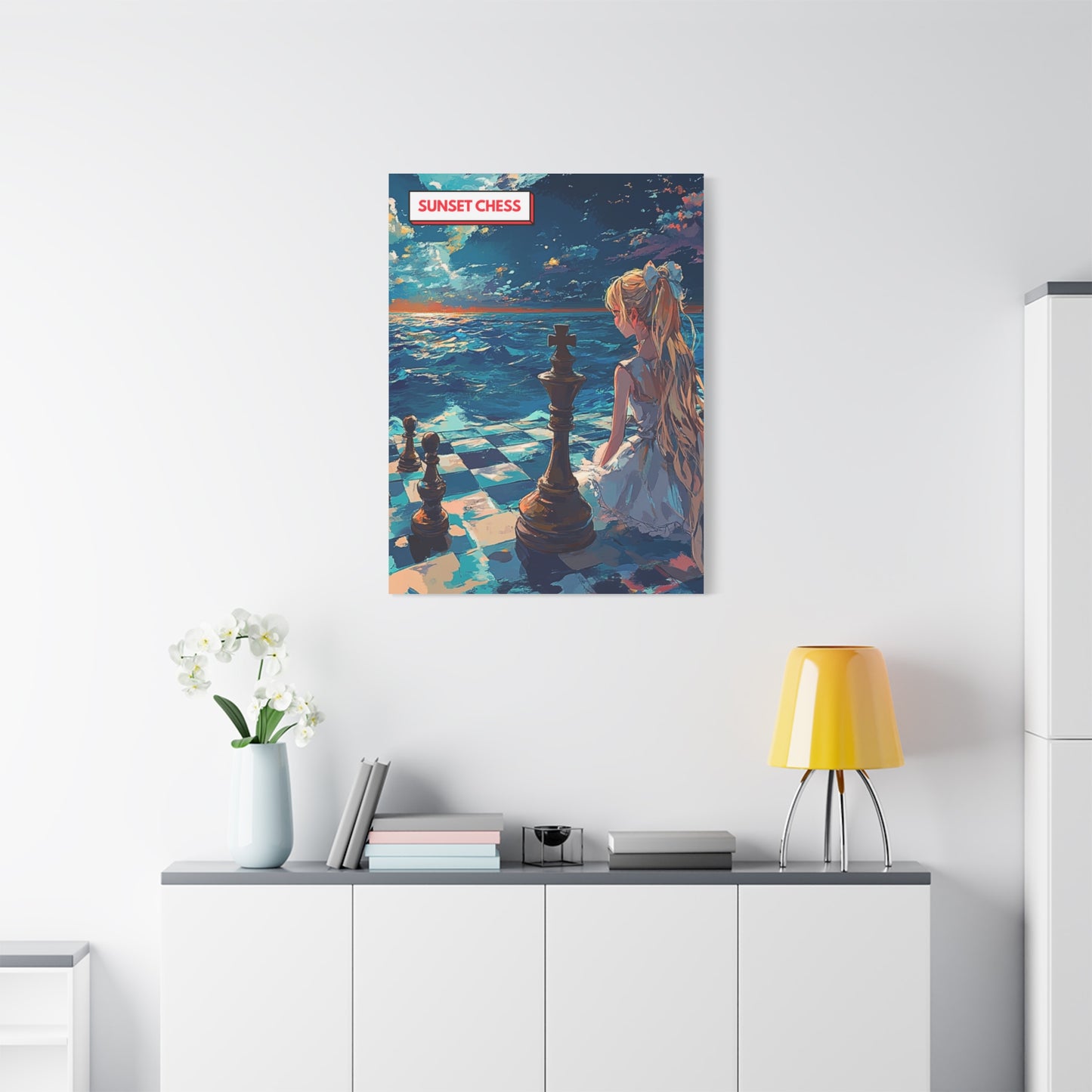 Lost At Sea - Canvas Chess Print 30"x40"