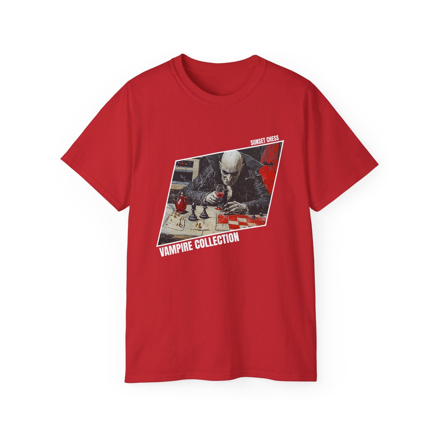 The Kitchen Vamp - Red Chess T Shirt