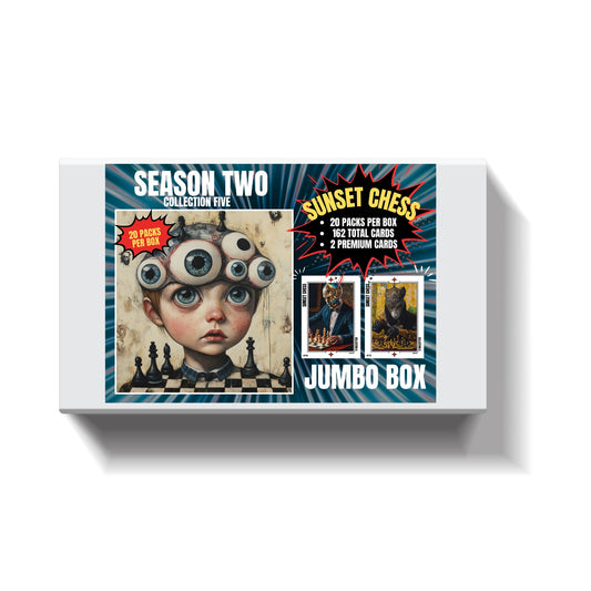 Season Two Box 5 - Jumbo Box Pack - Chess Trading Cards
