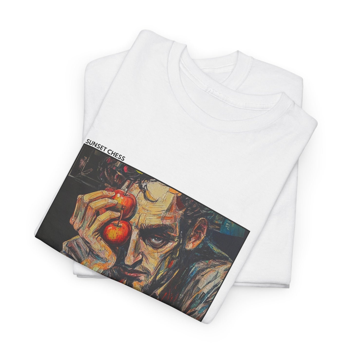 The Apple of My Eye  - White Chess T Shirt