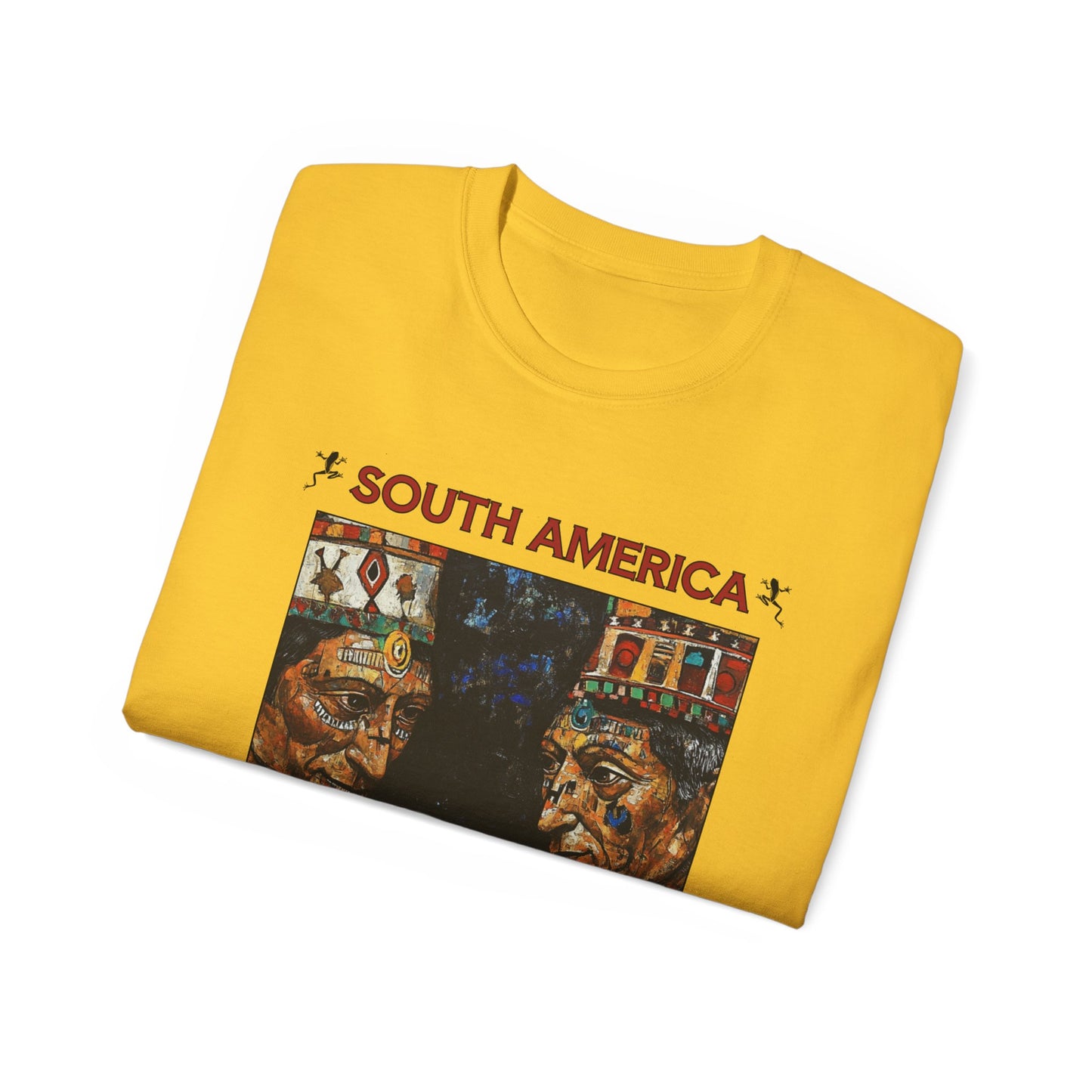 South Americans Chess Match - Yellow Chess T Shirt
