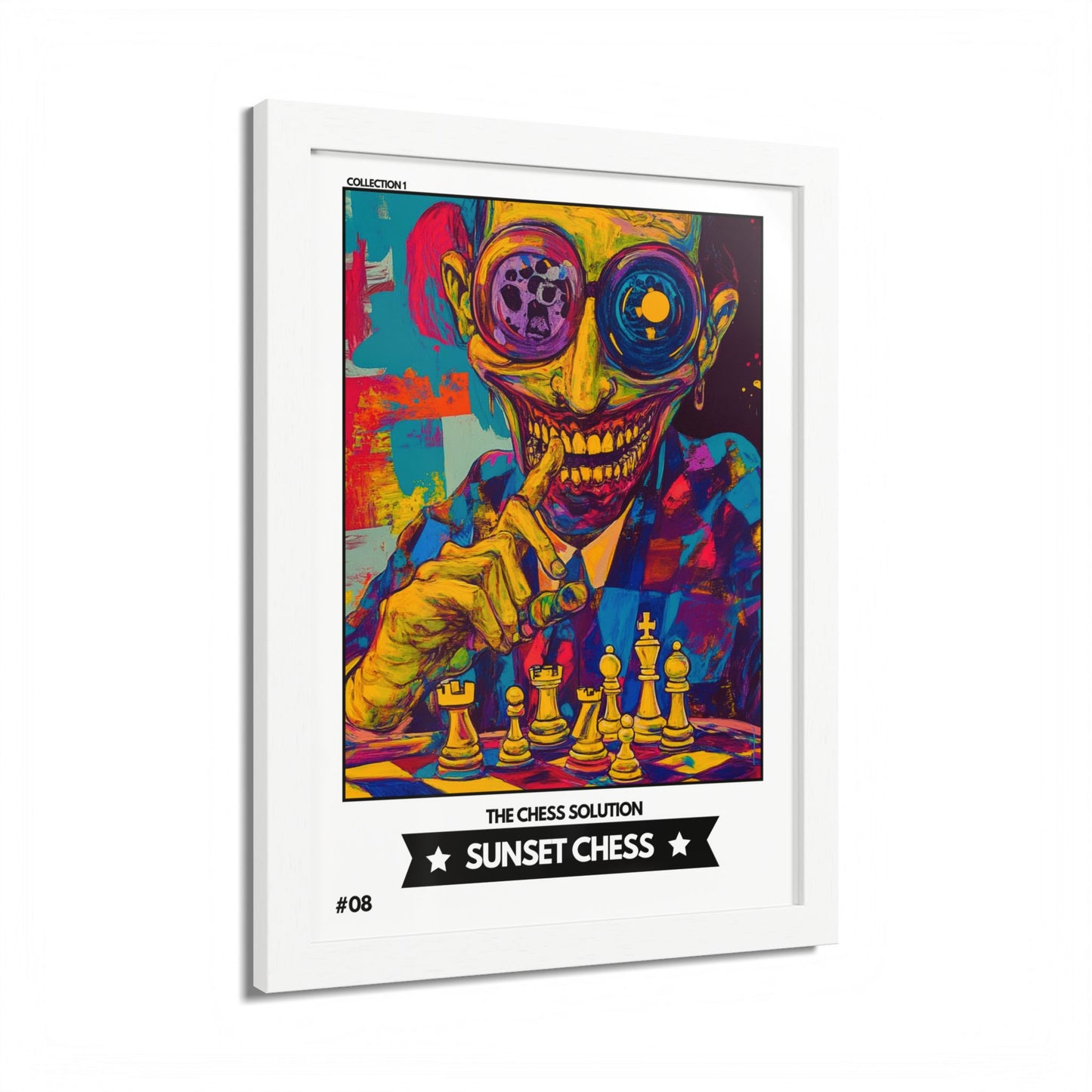 Season 1 - Collection 1 Card #08 - Sunset Card Poster Framed 12"x16"