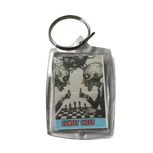 Dead Heads - Chess  Photo Keychain