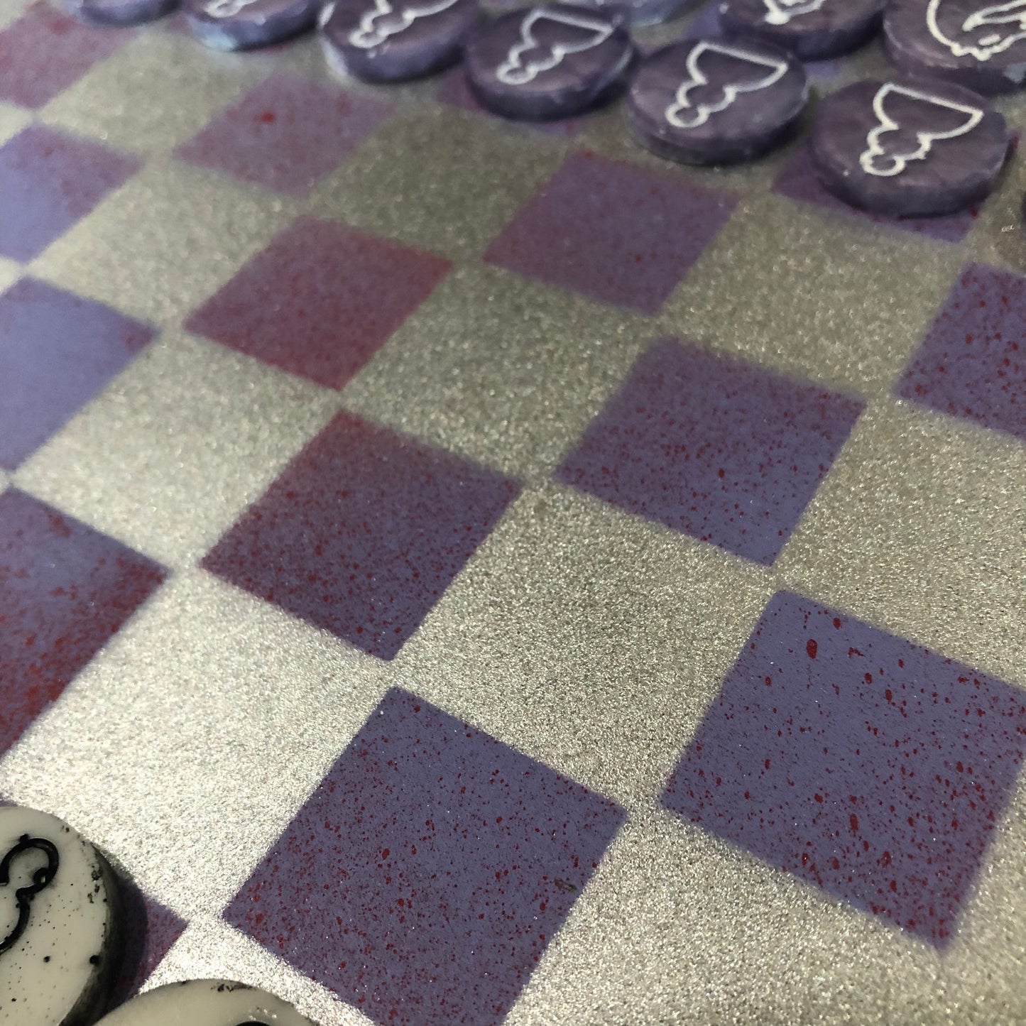 Slush Purple - Painted Chess Set