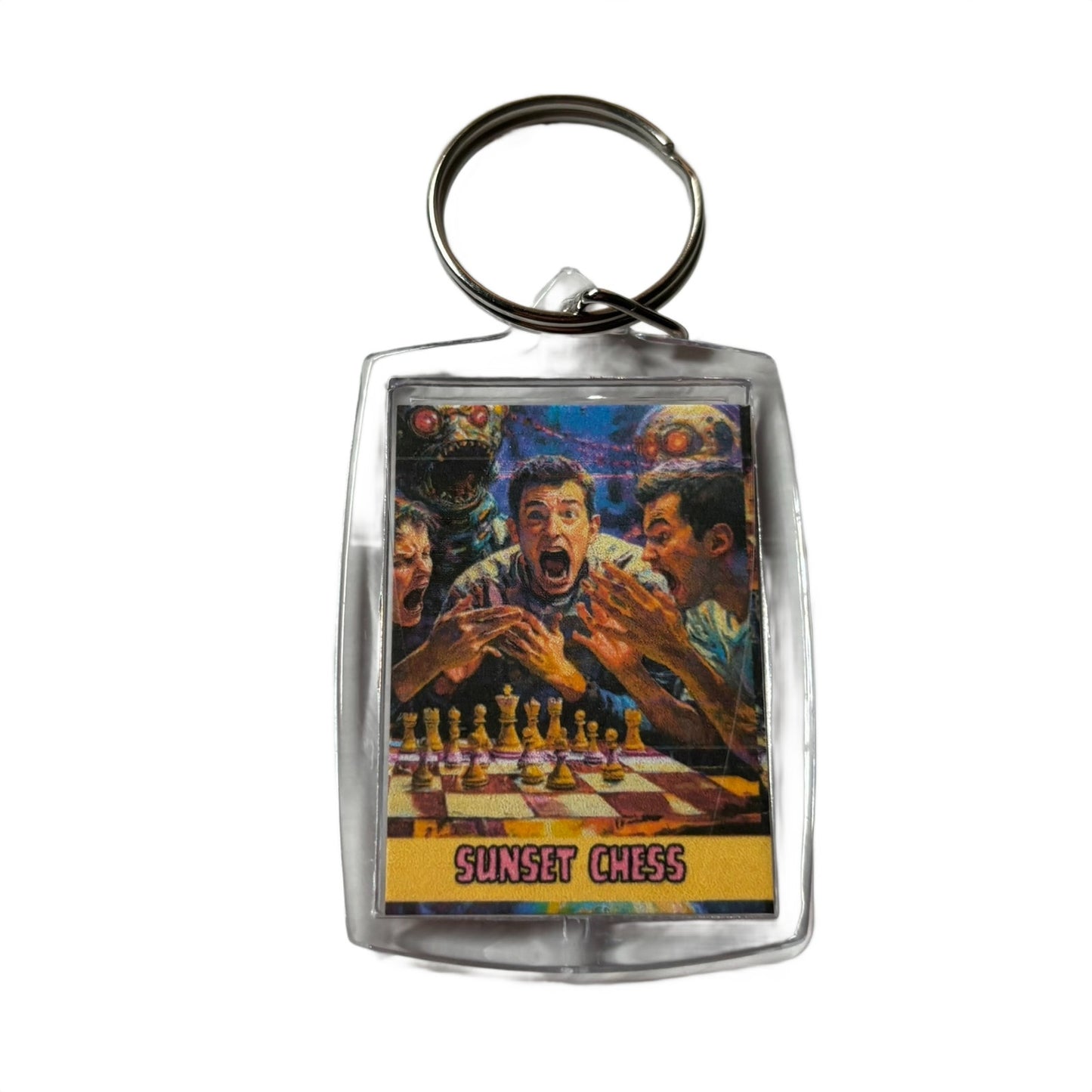 Feared - Chess  Photo Keychain