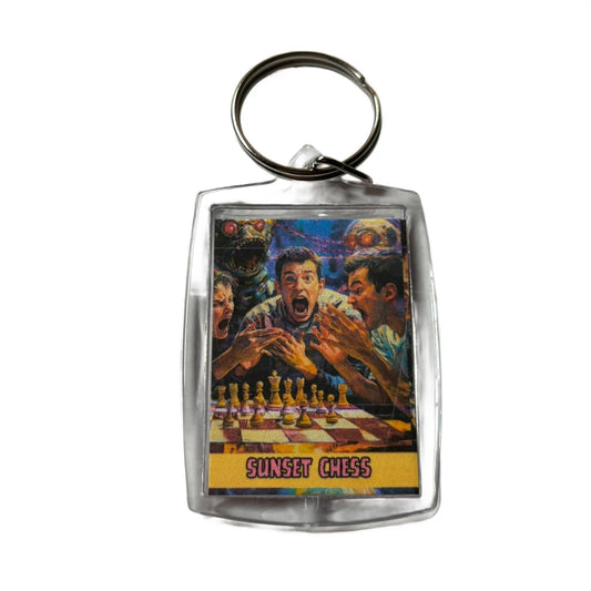 Feared - Chess  Photo Keychain