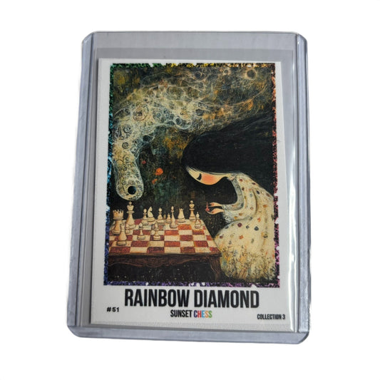 Rainbow Diamond Collection 3 Card #51 - Scrapbook Trading Card