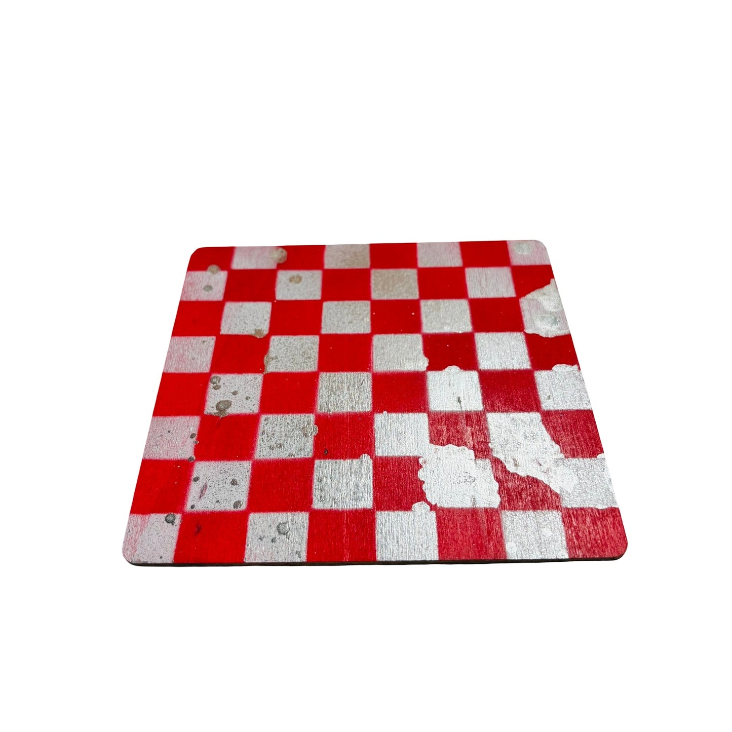 Chrome Red - Mini Chess Set