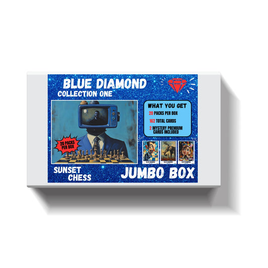 Blue Diamond Part 1 - Jumbo Box Pack - Chess Trading Cards