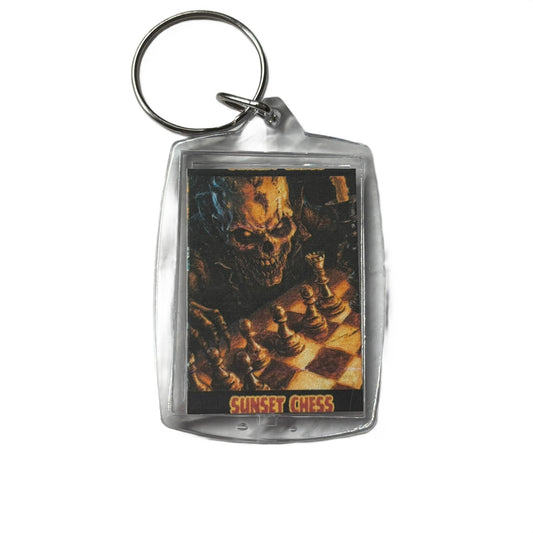 Zombie - Chess  Photo Keychain