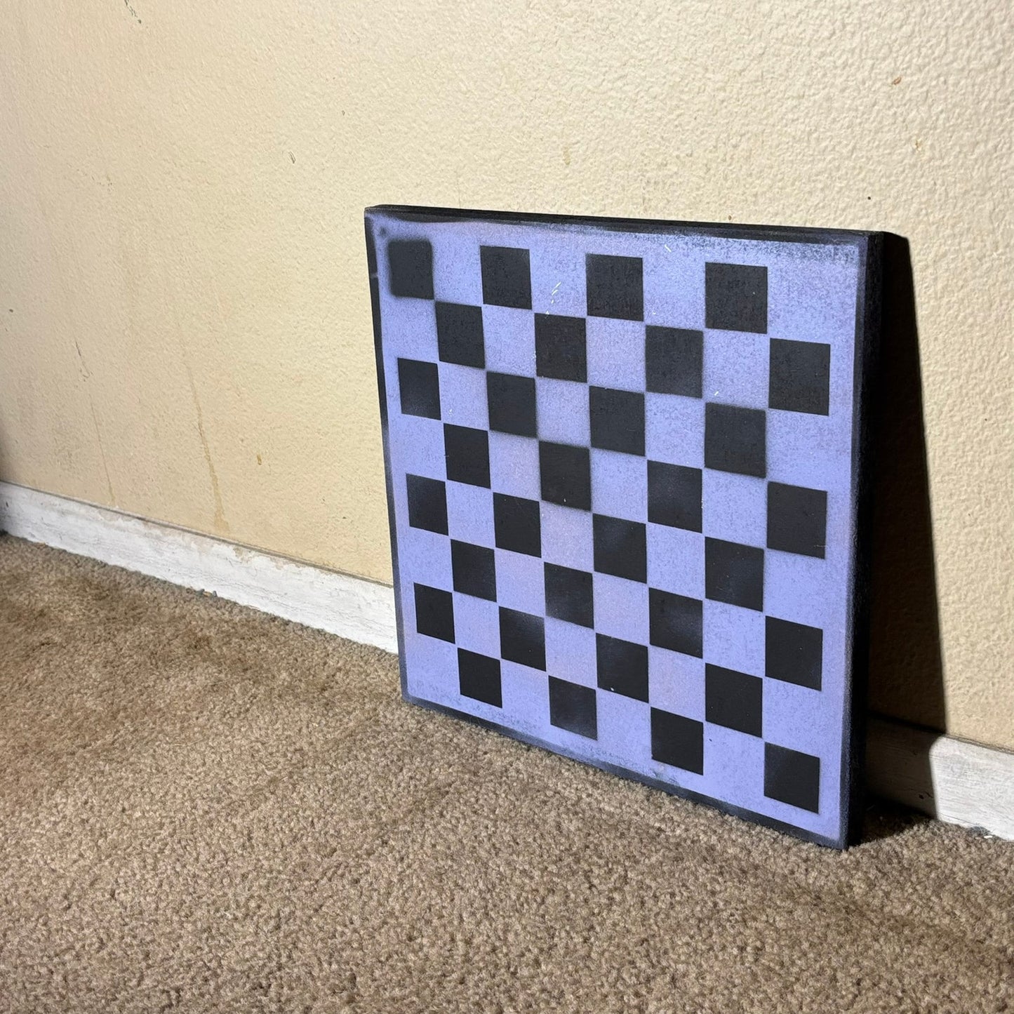 Light Purple - Painted Chess Board