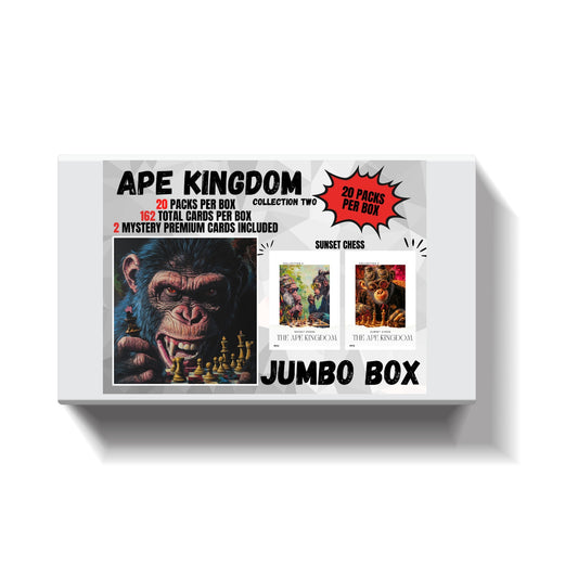 Ape Kingdom Part 2 - Jumbo Box Pack - Chess Trading Cards