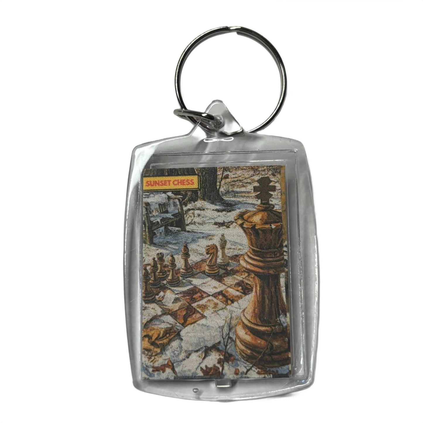 Standing Tall - Chess  Photo Keychain