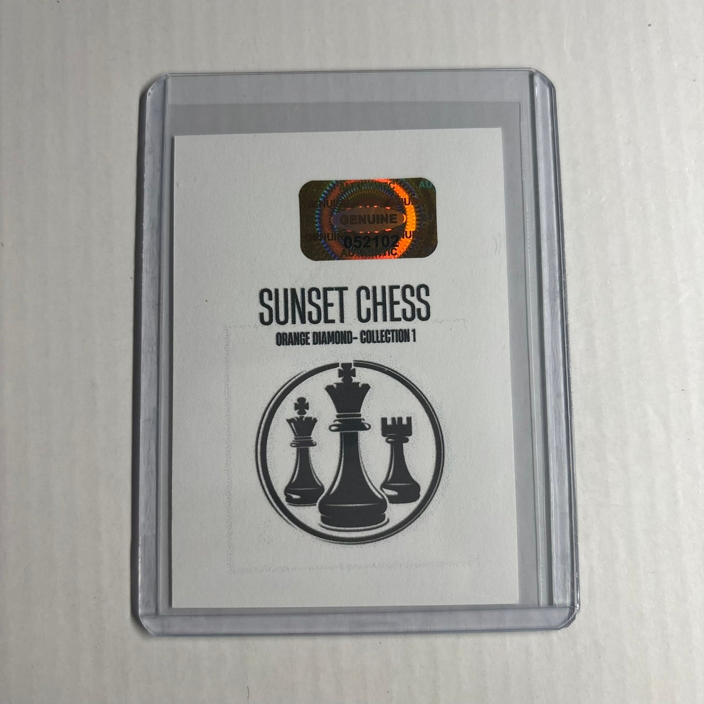 Orange Diamond Collection 1 - Trading Card
