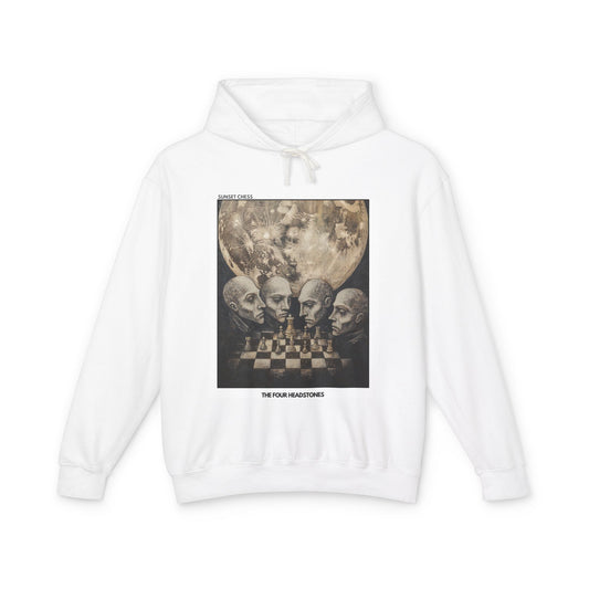 The Four Headstones - White Chess Hoodie