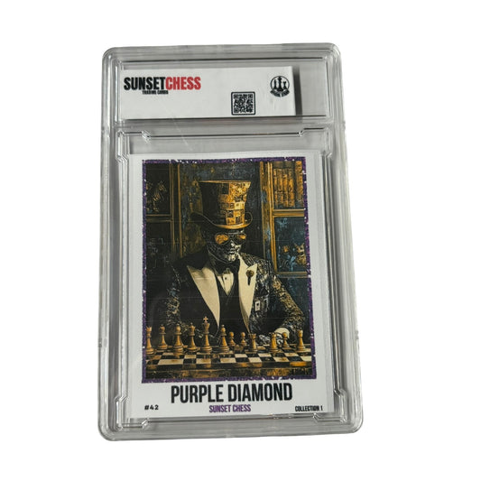 Purple Diamond Collection 1 - Premium Trading Card