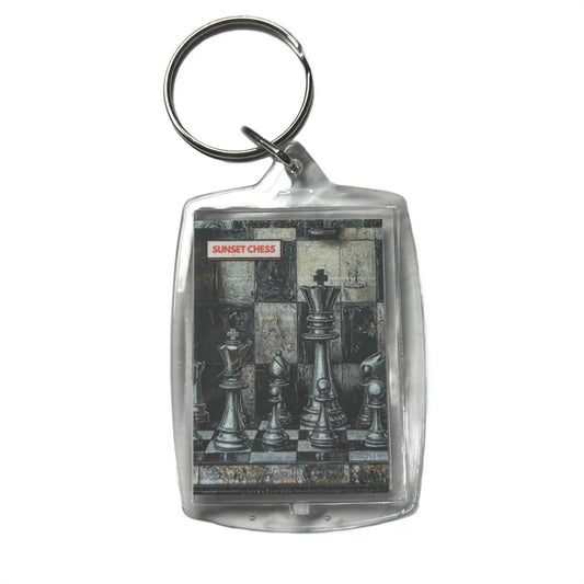 Vintage - Chess  Photo Keychain