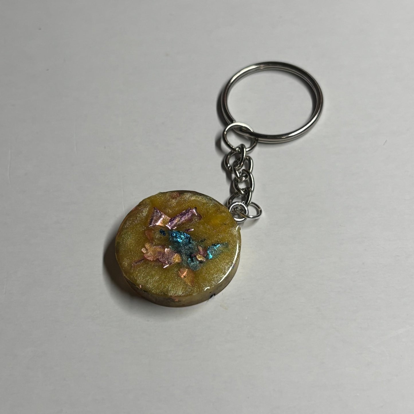 Banana Pawn Royalty - Handmade Resin Keychain - Flat Edition