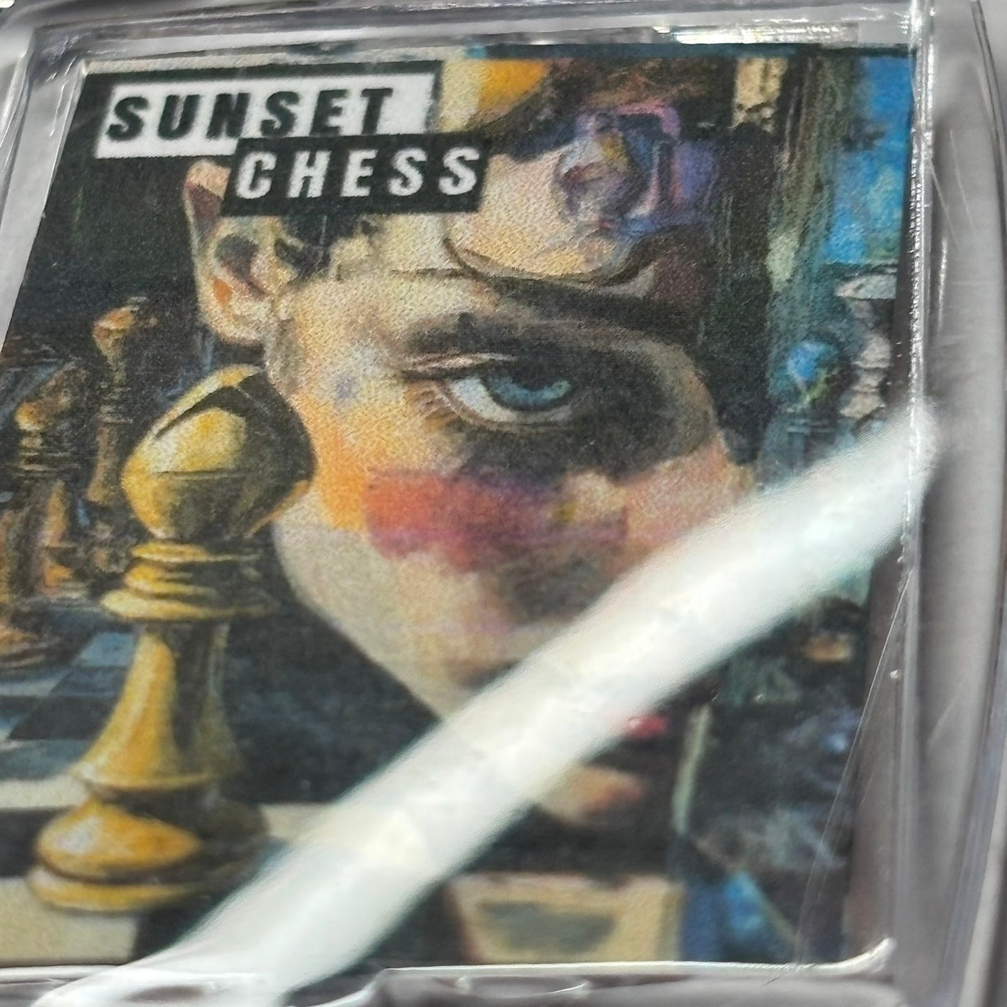 Despairs Eyes - Chess  Photo Keychain