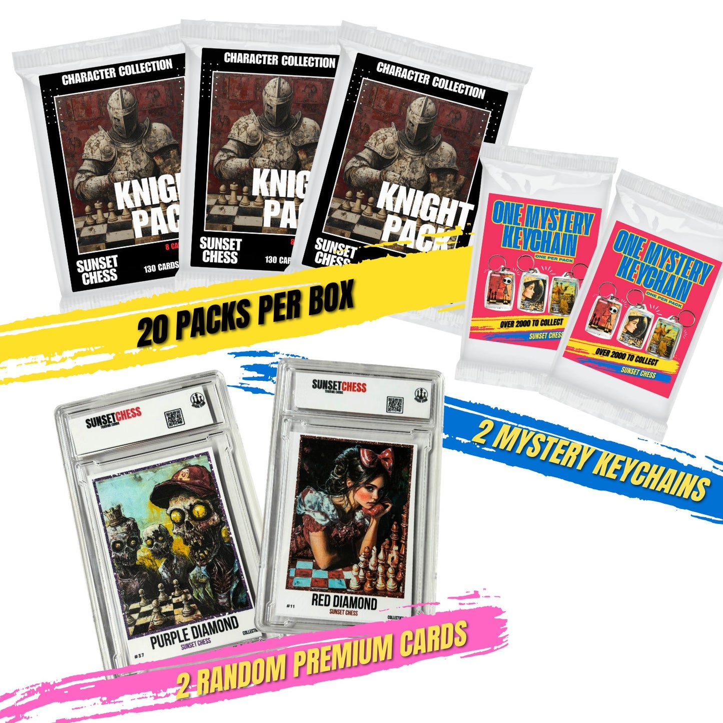 Knight Edition - Jumbo Box Pack - Chess Trading Cards