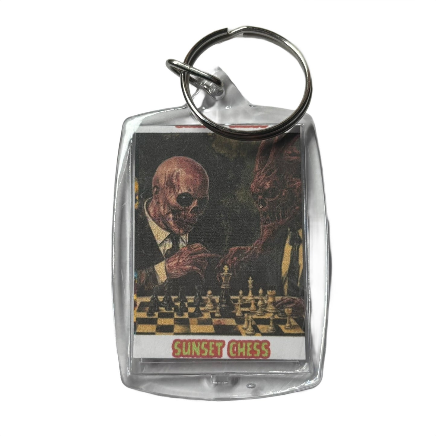 No Skins - Chess  Photo Keychain