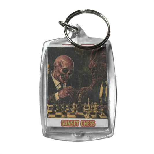 No Skins - Chess  Photo Keychain