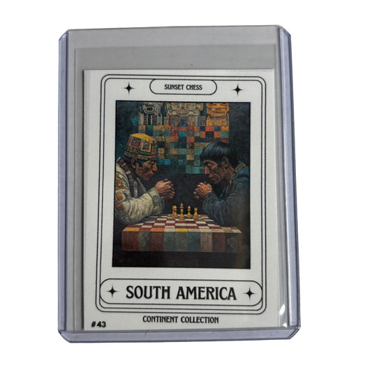 South America Collection - Trading Card