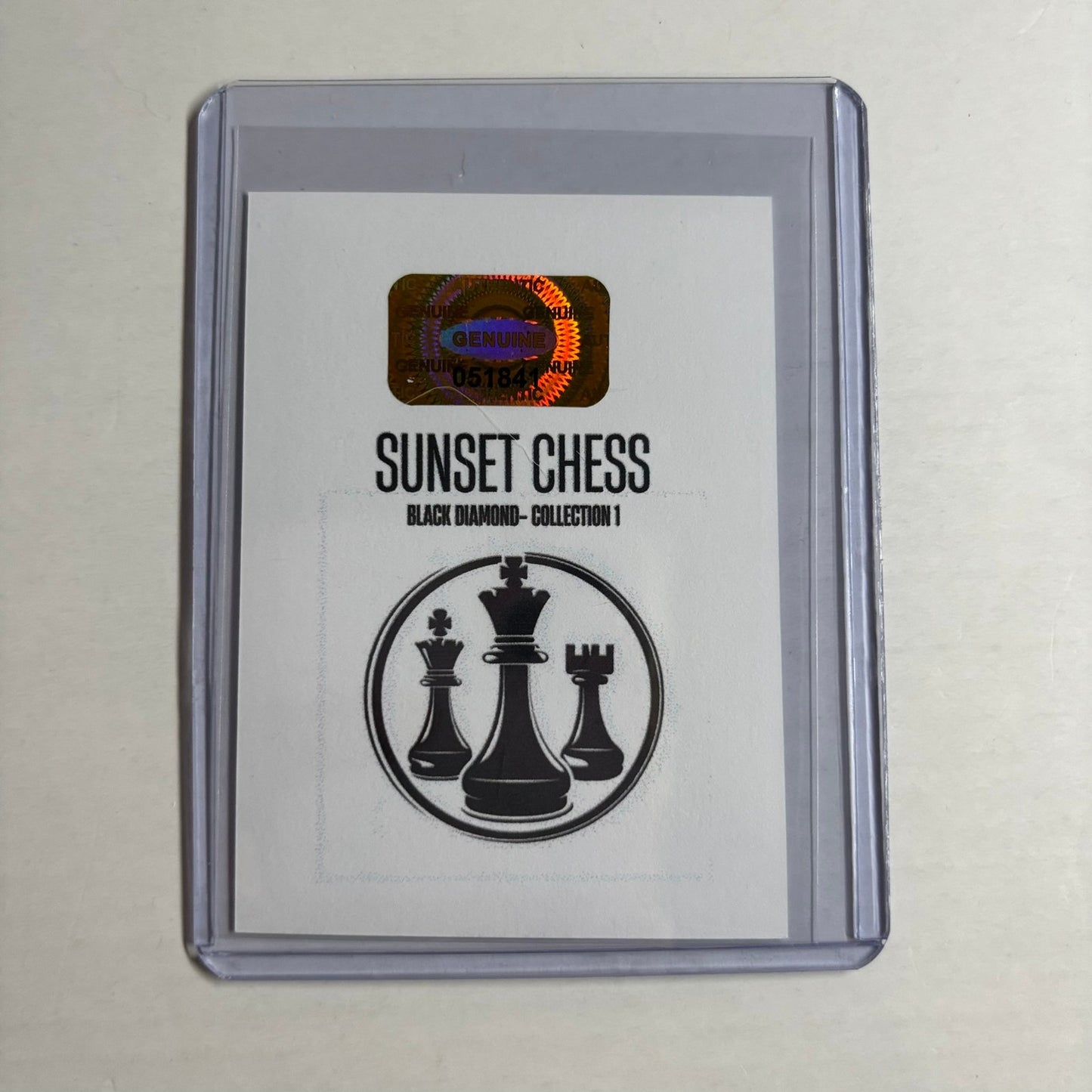 Black Diamond Collection 1 - Trading Card