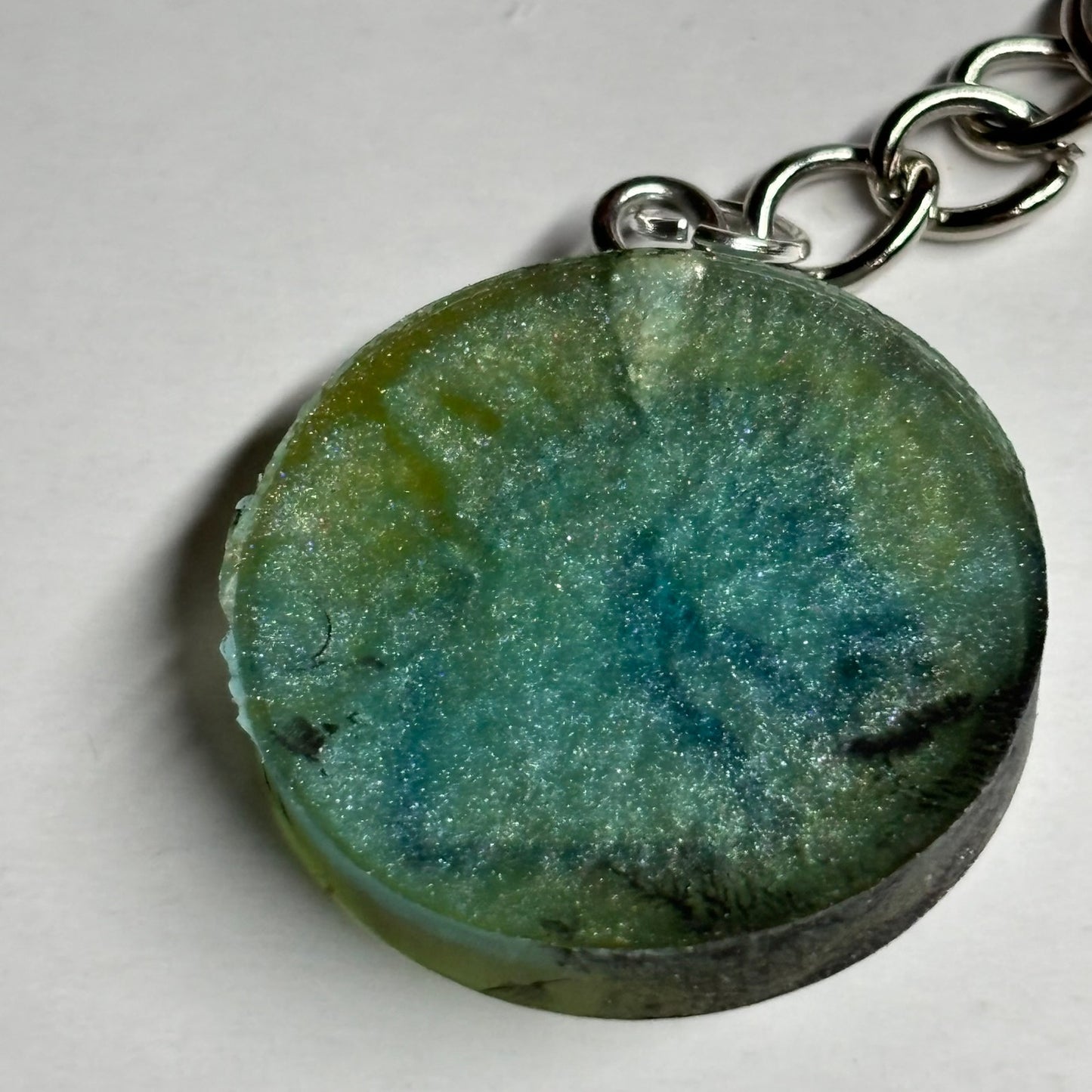 Swampy Knight - Handmade Resin Keychain