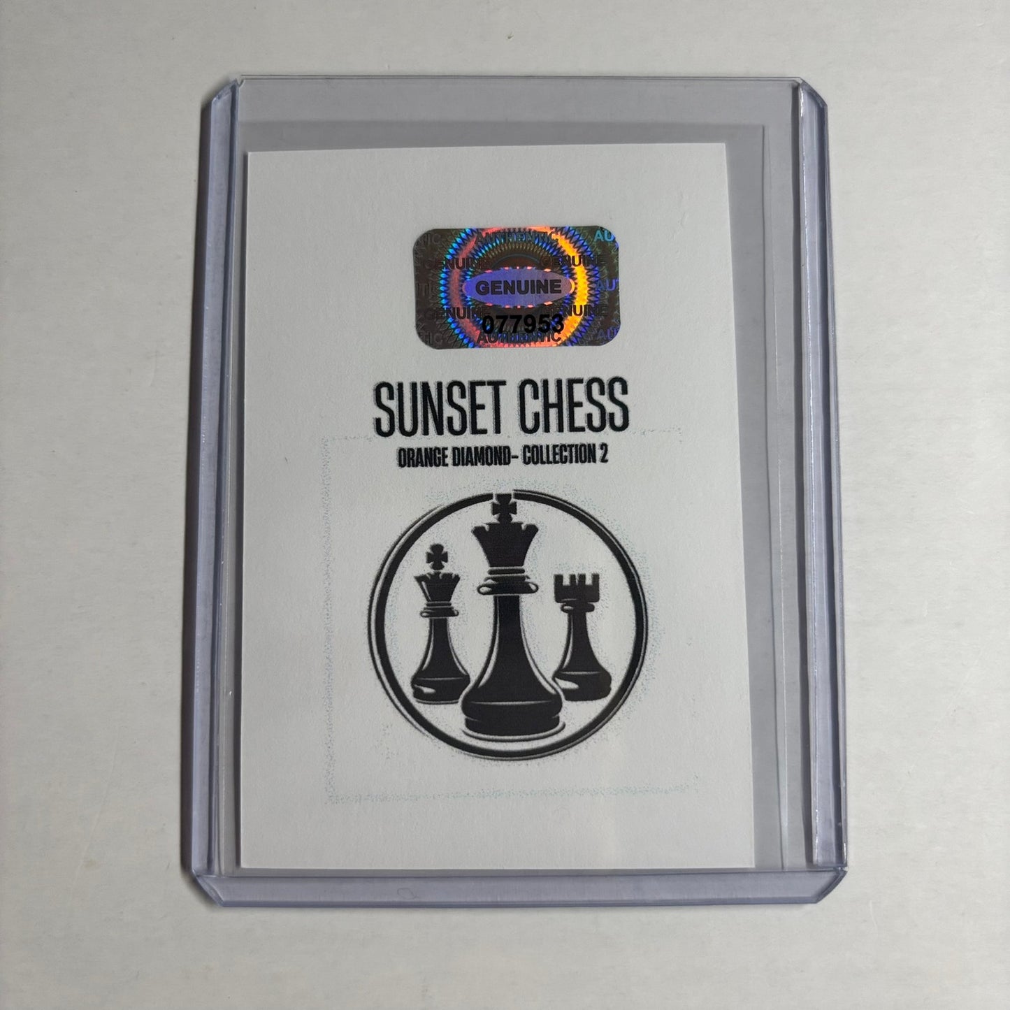 Orange Diamond Collection 2 - Trading Card