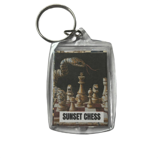 Hissing Snake - Chess  Photo Keychain