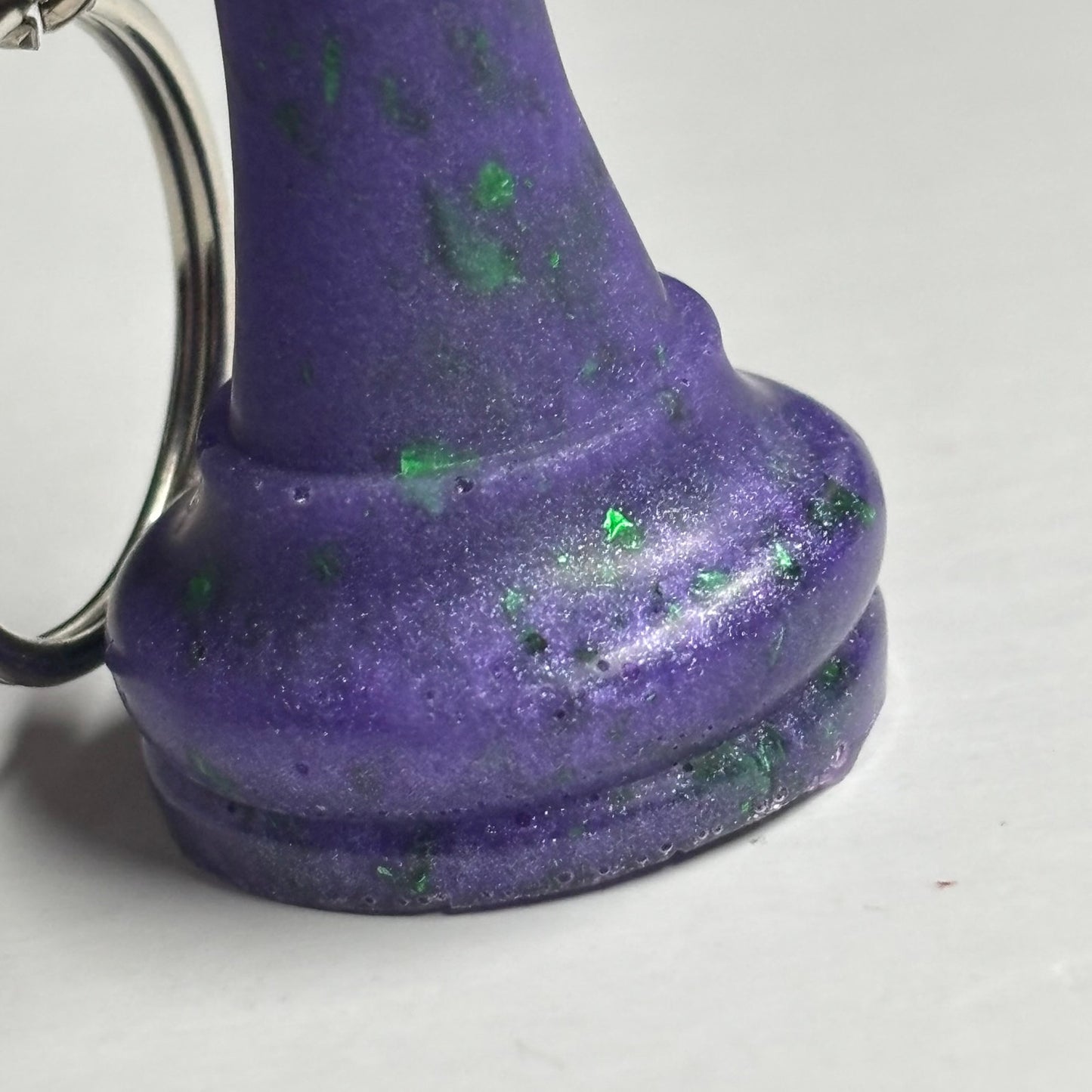 Purple Night King - Handmade Resin Keychain