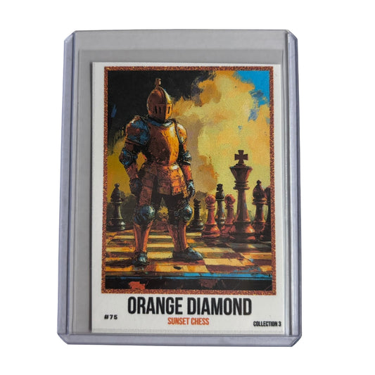 Orange Diamond Collection 3 - Trading Card