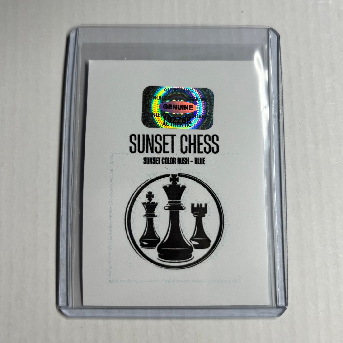 Blue Collection - Trading Card