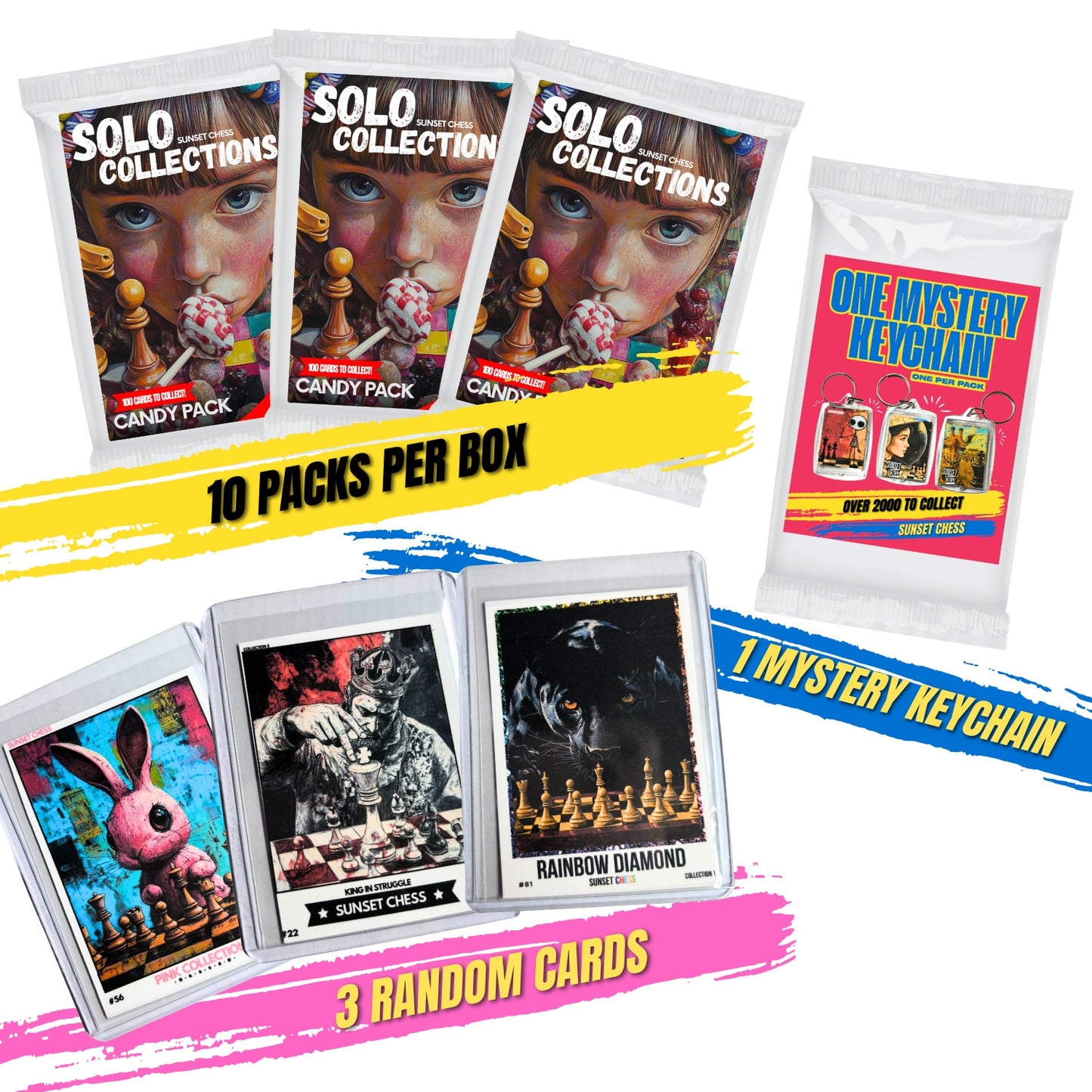 Candy Collection Trading Cards - Mini Box Collection